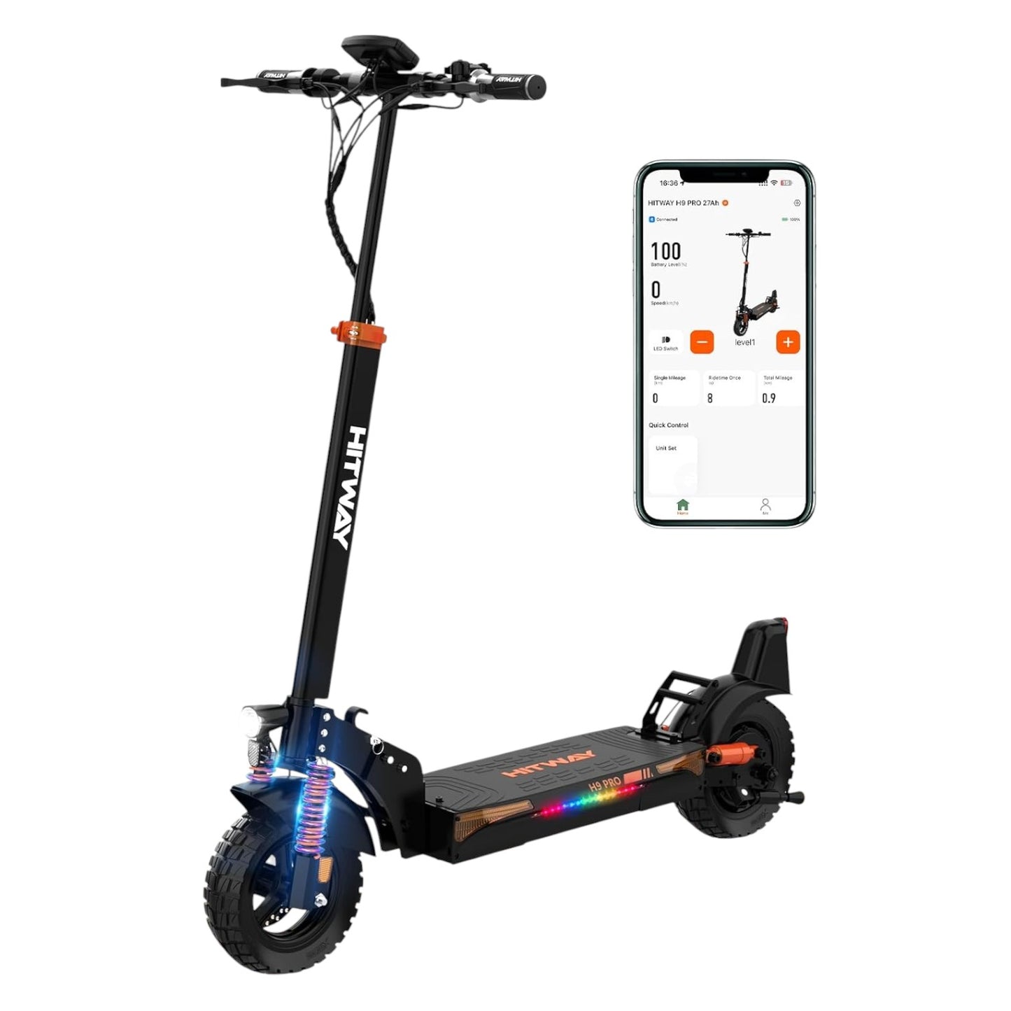 HITWAY H9 Pro 27.8 Ah Electric Scooter