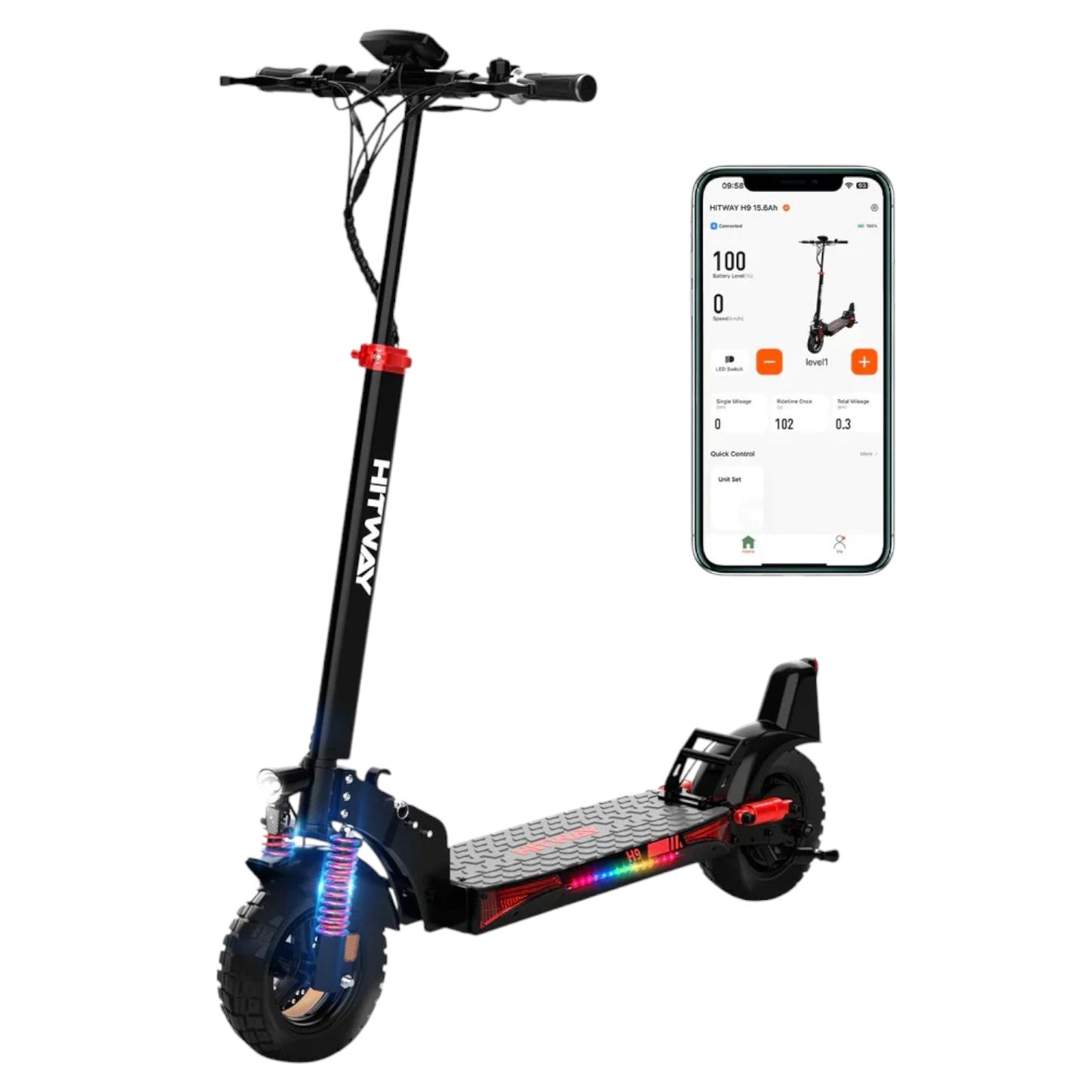 HITWAY H9 Folding Electric Scooter