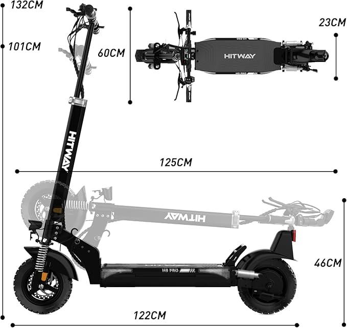 HITWAY H9 Pro 20.8 Ah Electric Scooter