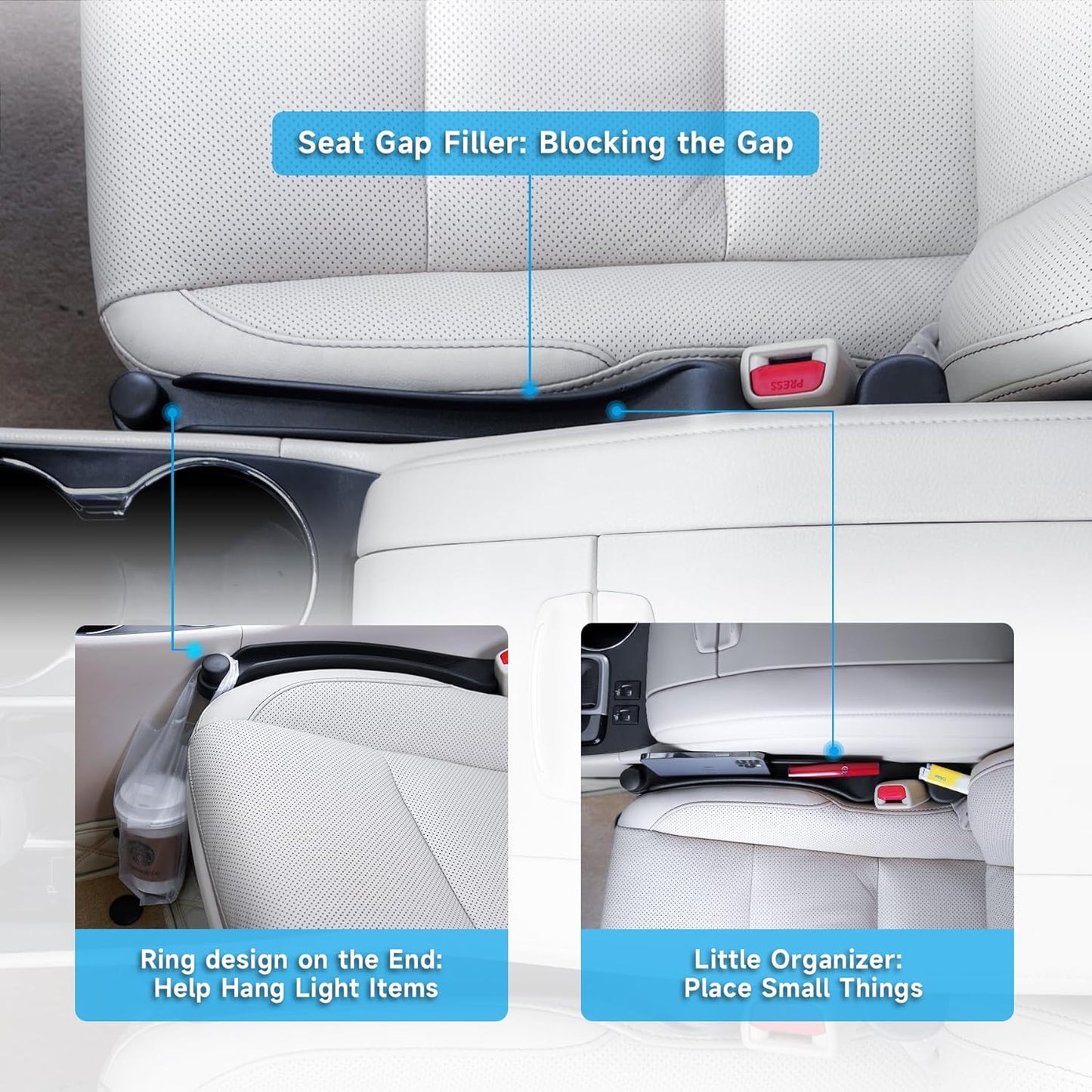 GapGuard 2-Pack: Foam Stopper & Organiser