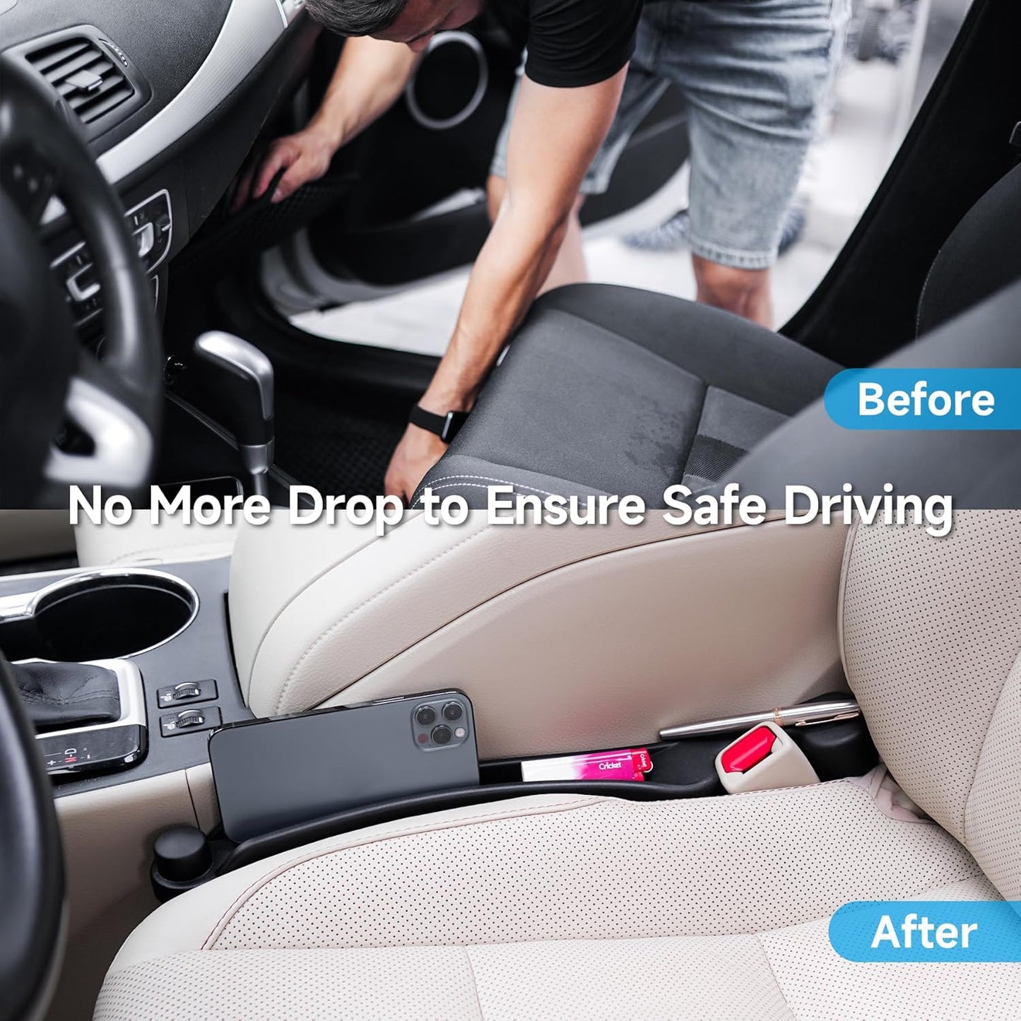 GapGuard 2-Pack: Foam Stopper & Organiser
