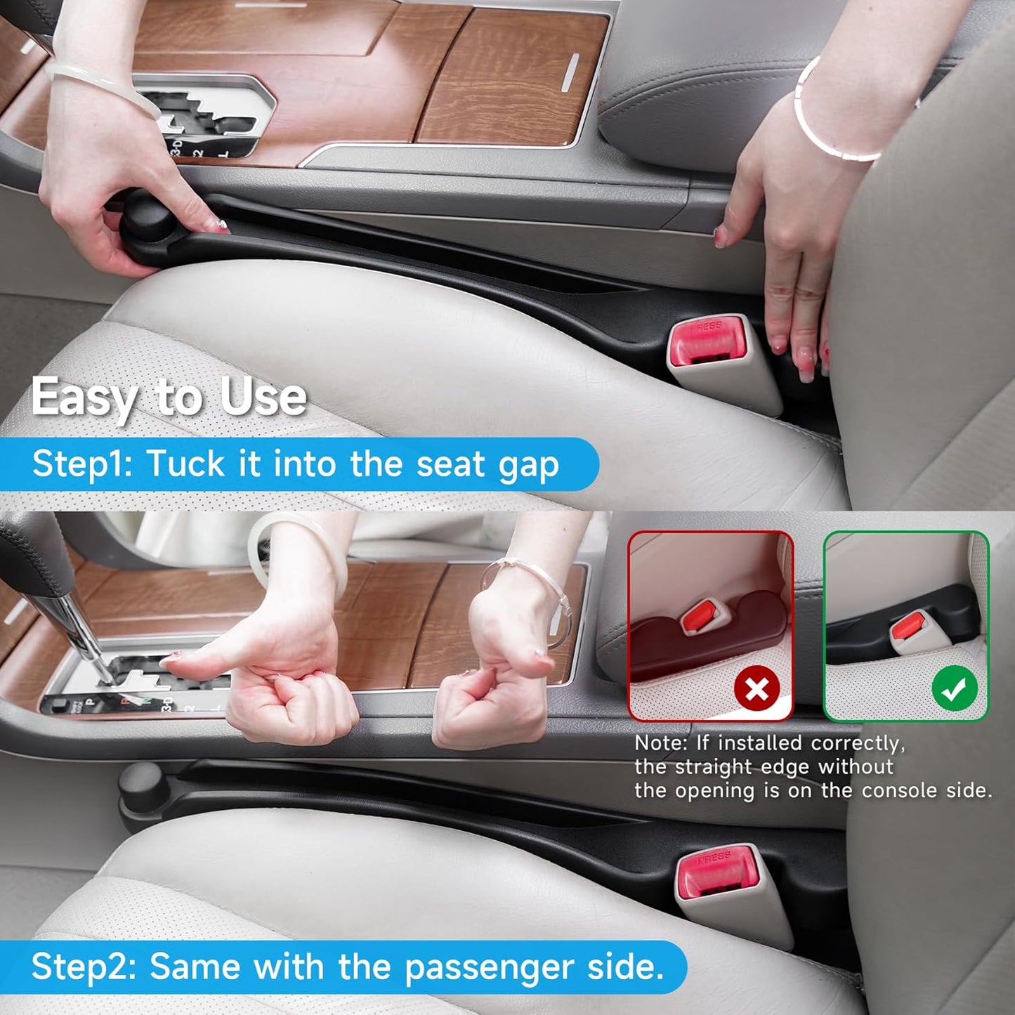 GapGuard 2-Pack: Foam Stopper & Organiser