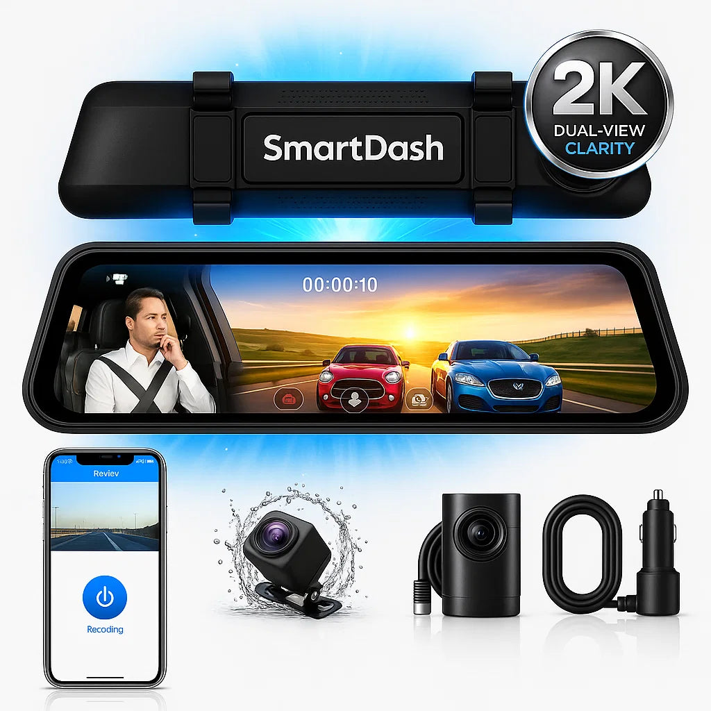 SmartDash™ X7 Pro Mirror Dash Cam