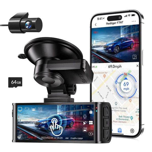 F7N Touch Screen Dashcam - Tech Trove Essentials 