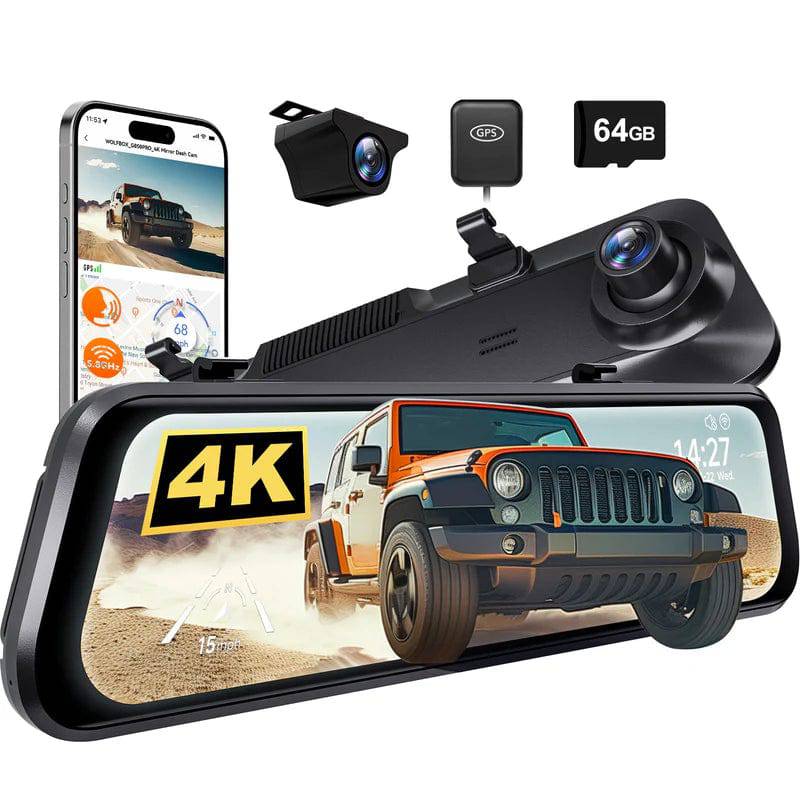 Wolfbox G850 Pro Dash Cam - Tech Trove Essentials 