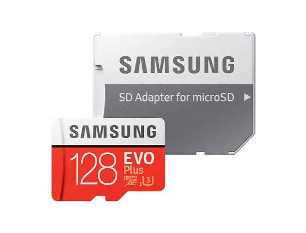 Samsung Evo Plus 128GB Micro SD Memory Card with Adapter - Tech Trove Essentials 