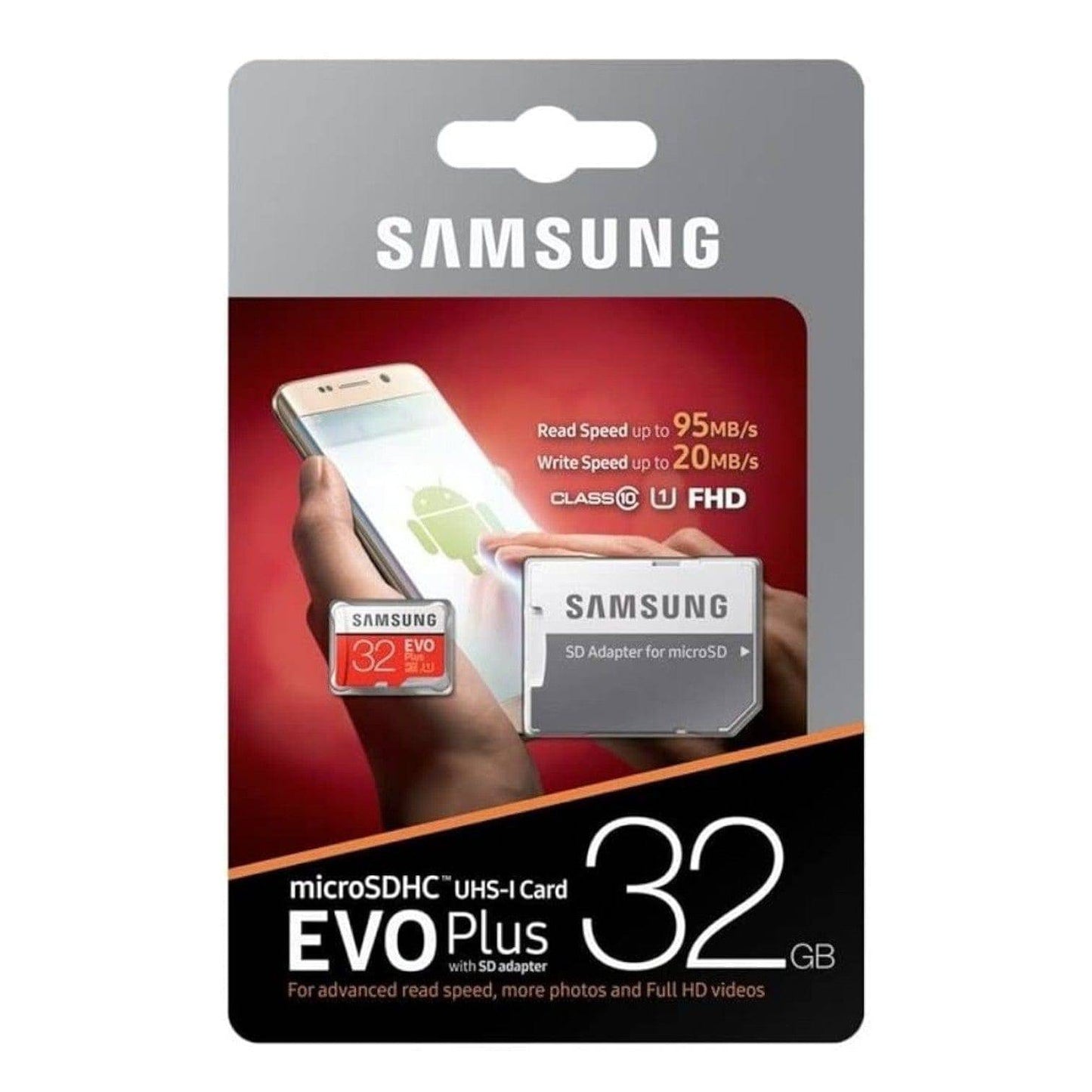 Samsung Evo Plus 32GB Micro SD Memory Card with Adapter - Tech Trove Essentials 