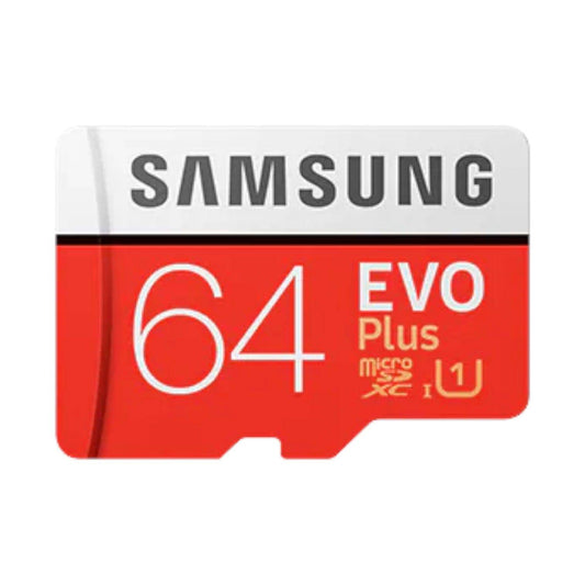 Samsung Evo Plus 64GB Micro SD Memory Card with Adapter - Tech Trove Essentials 