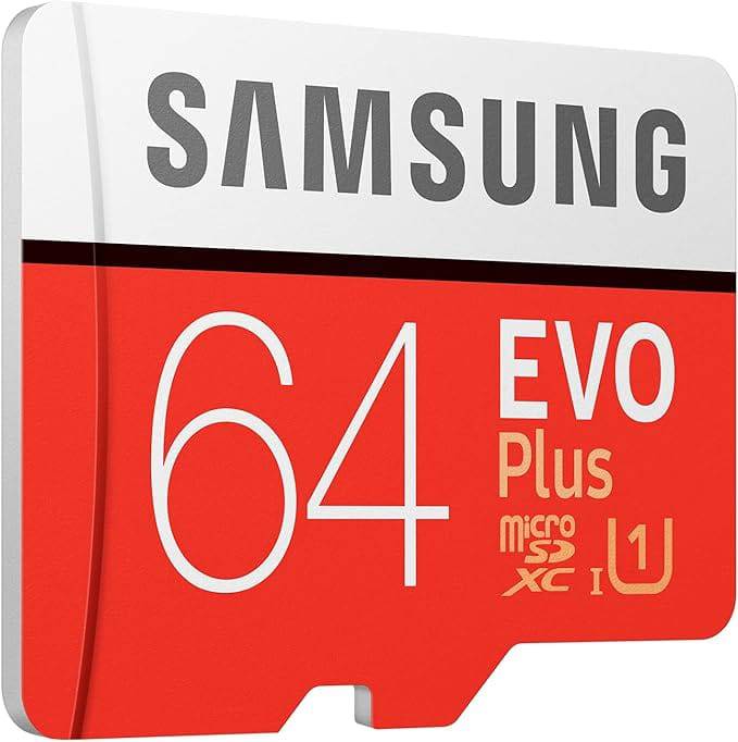 Samsung Evo Plus 64GB Micro SD Memory Card with Adapter - Tech Trove Essentials 