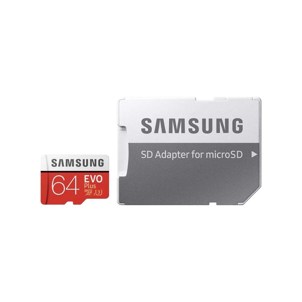 Samsung Evo Plus 64GB Micro SD Memory Card with Adapter - Tech Trove Essentials 