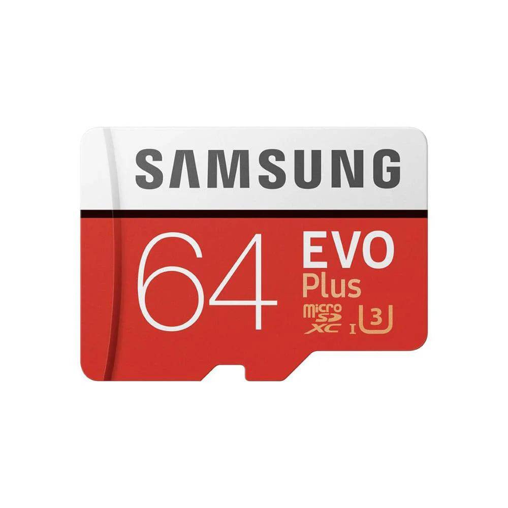 Samsung Evo Plus 64GB Micro SD Memory Card with Adapter - Tech Trove Essentials 