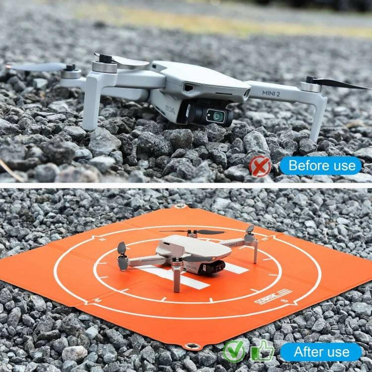 STARTRC 50cm Portable Drone Universal Foldable Square Parking Apron Landing - Tech Trove Essentials 