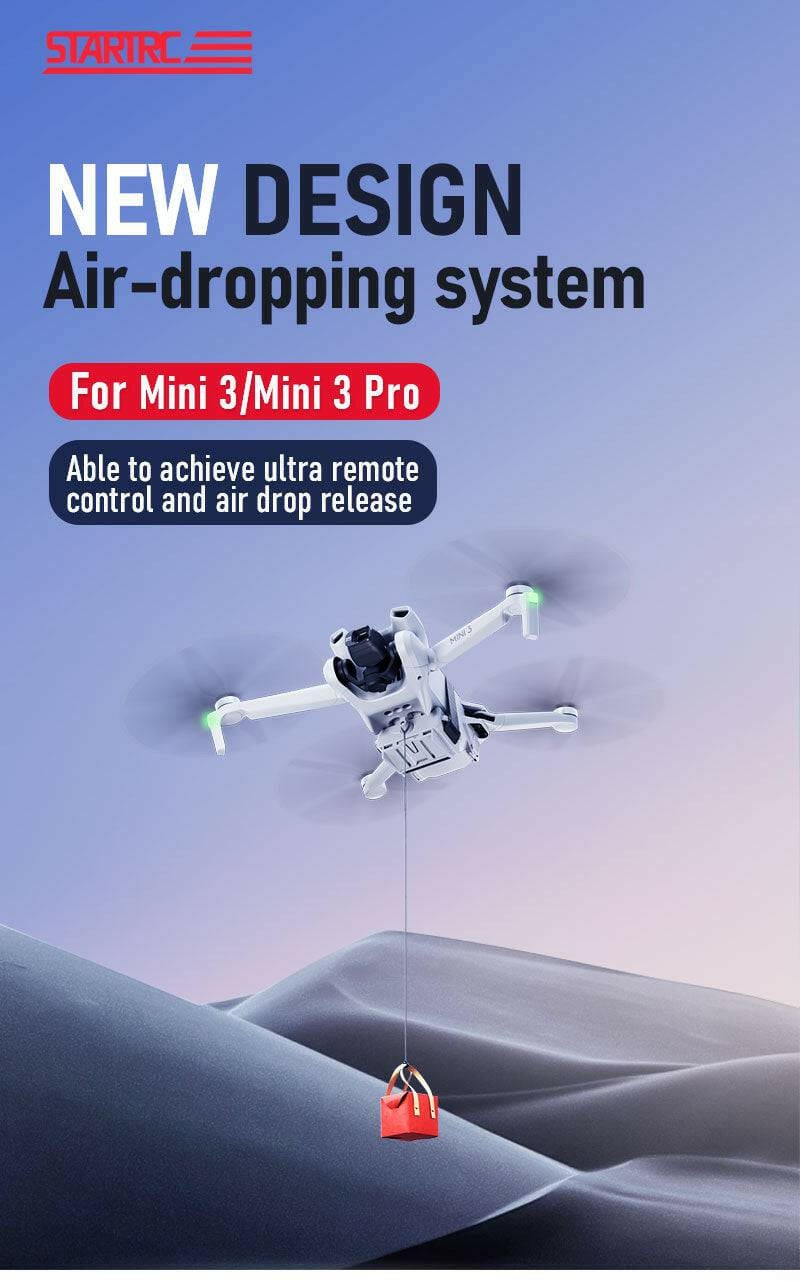 STARTRC Air dropping system Payload for DJI Mini 3/mini 3 pro - Tech Trove Essentials 