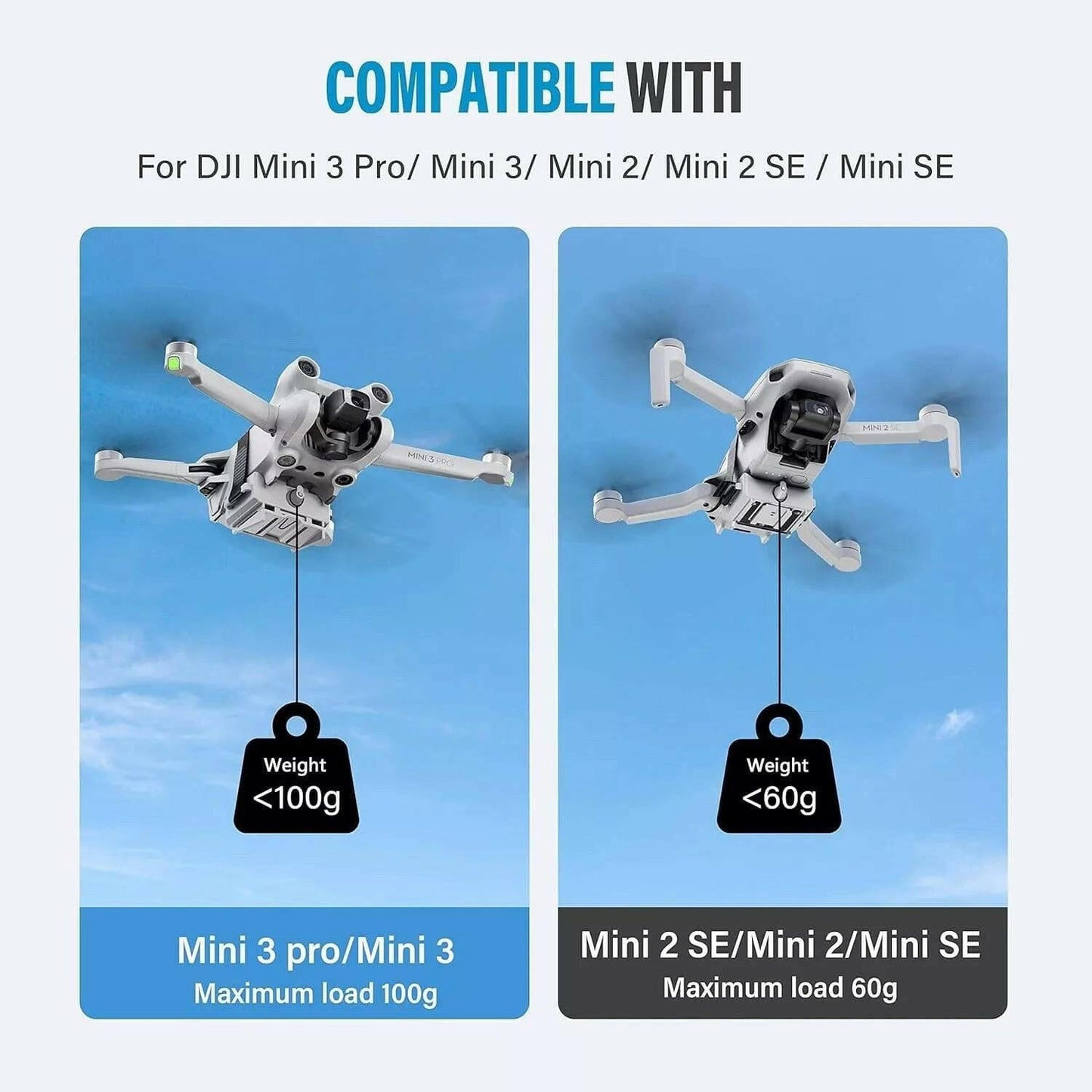 STARTRC Air dropping system Payload for DJI Mini 3/mini 3 pro - Tech Trove Essentials 