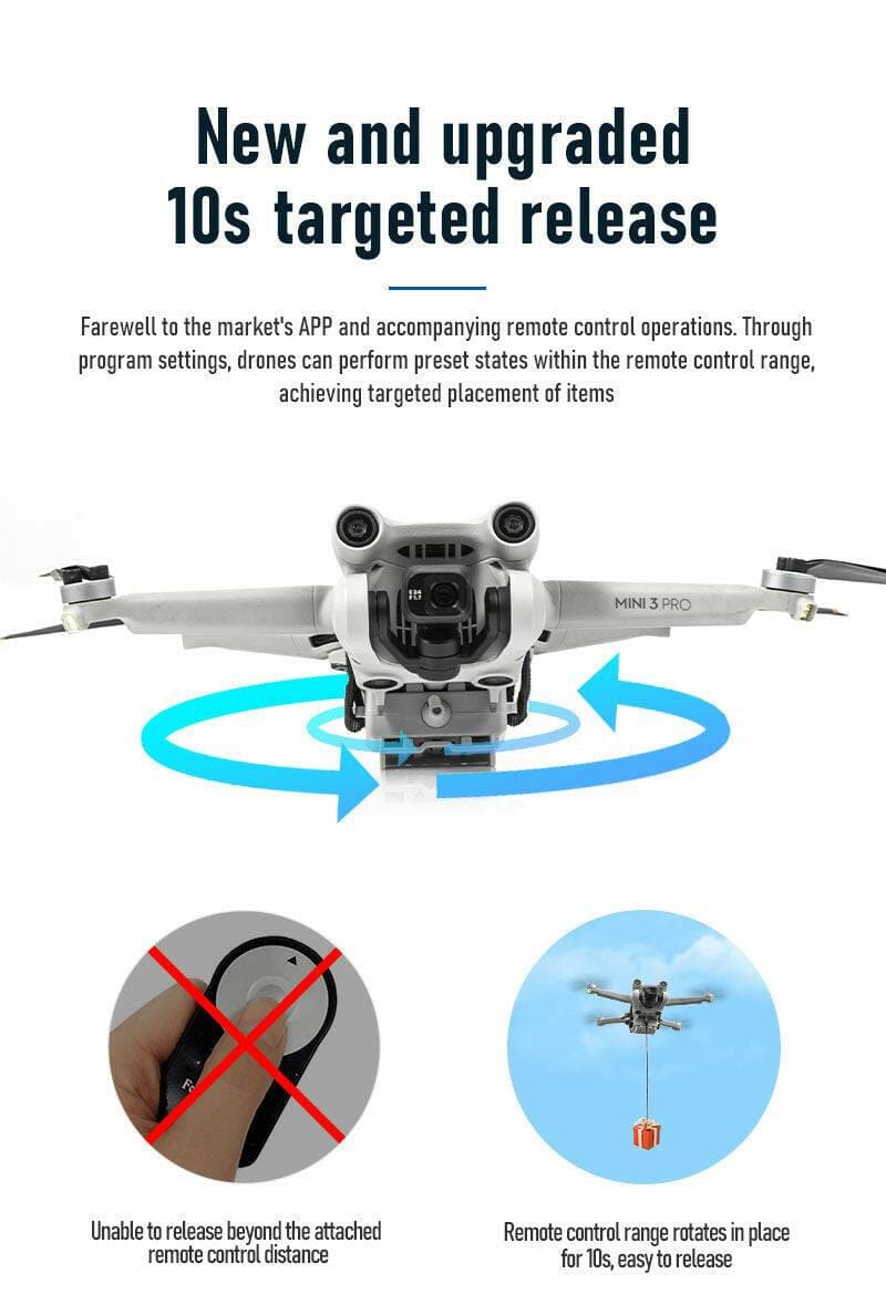 STARTRC Air dropping system Payload for DJI Mini 3/mini 3 pro - Tech Trove Essentials 