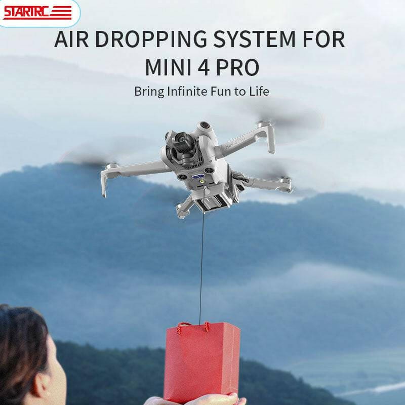 STARTRC Air Dropping system payload for DJI Mini 4 Pro（Gyro solution) - Tech Trove Essentials 