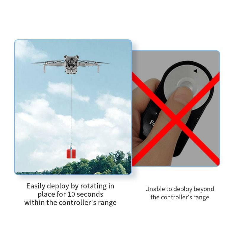 STARTRC Air Dropping system payload for DJI Mini 4 Pro（Gyro solution) - Tech Trove Essentials 