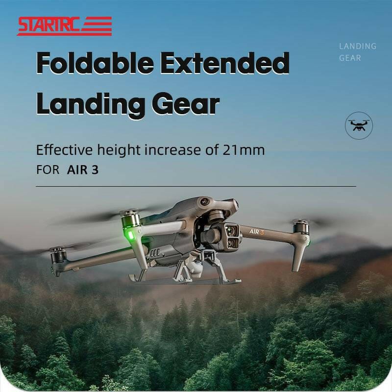 STARTRC Foldable Landing Gear For DJI Air 3 - Tech Trove Essentials 