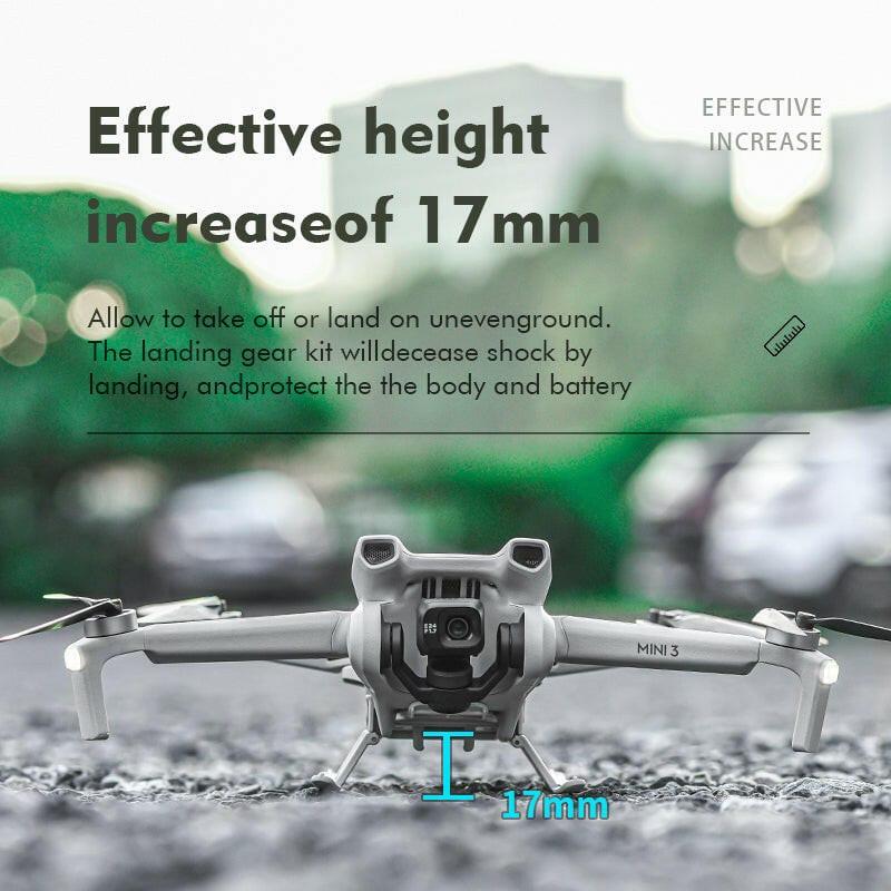 STARTRC Foldable Landing Gear for DJI Mini 3 - Tech Trove Essentials 