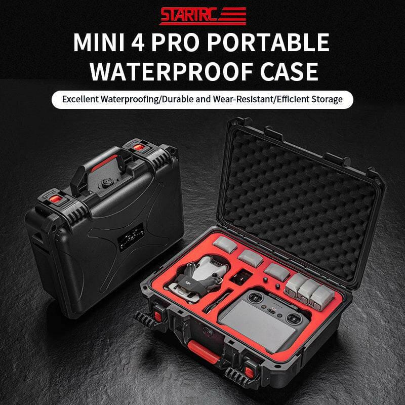 STARTRC Hard Case for DJI Mini 3/Mini 3 pro/Mini 4 Pro Flymore combo - Tech Trove Essentials 