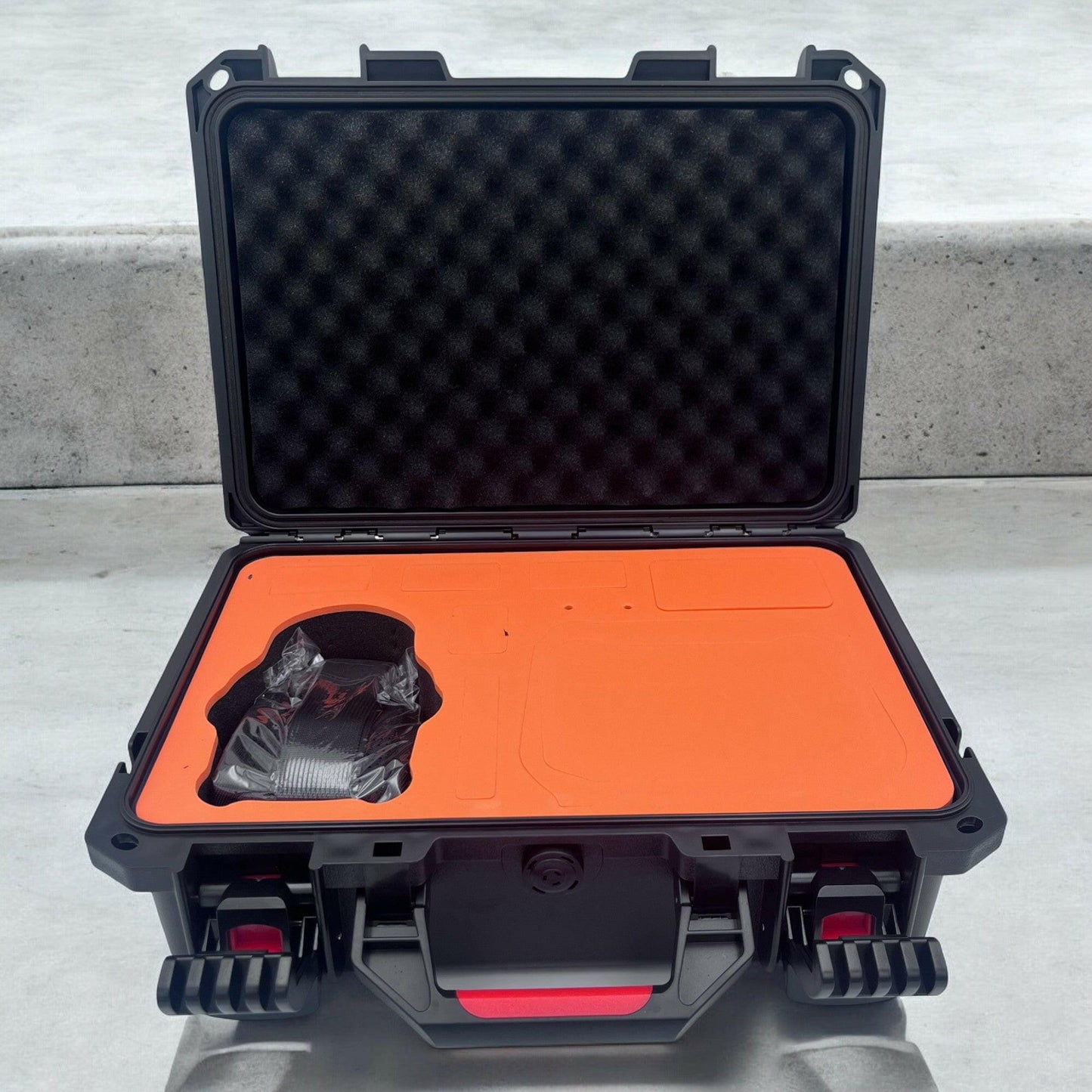 STARTRC Hard Case for DJI Mini 3/mini 3 pro/Mini 4 Pro Flymore combo(Orange foam) - Tech Trove Essentials 