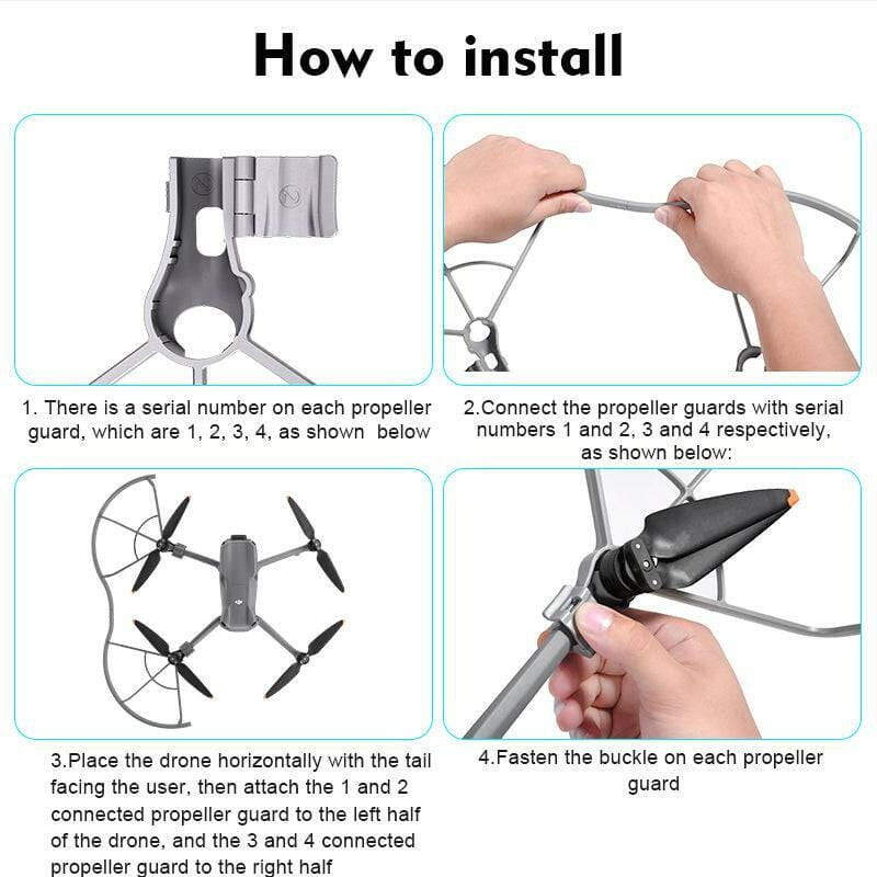 STARTRC Propeller Guard for DJI Air 3 - Tech Trove Essentials 