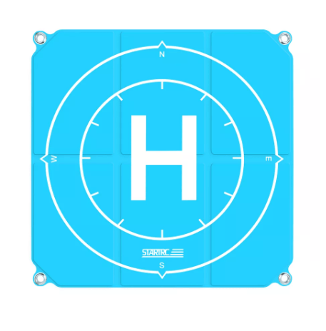 STARTRC PVC Drone Landing Pad (65cm X 65cm ) BLUE - Tech Trove Essentials 