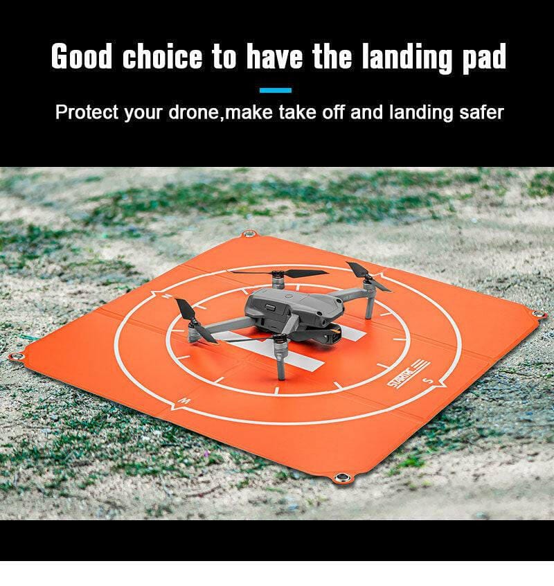 STARTRC PVC Drone Landing Pad (65cm X 65cm ) BLUE - Tech Trove Essentials 