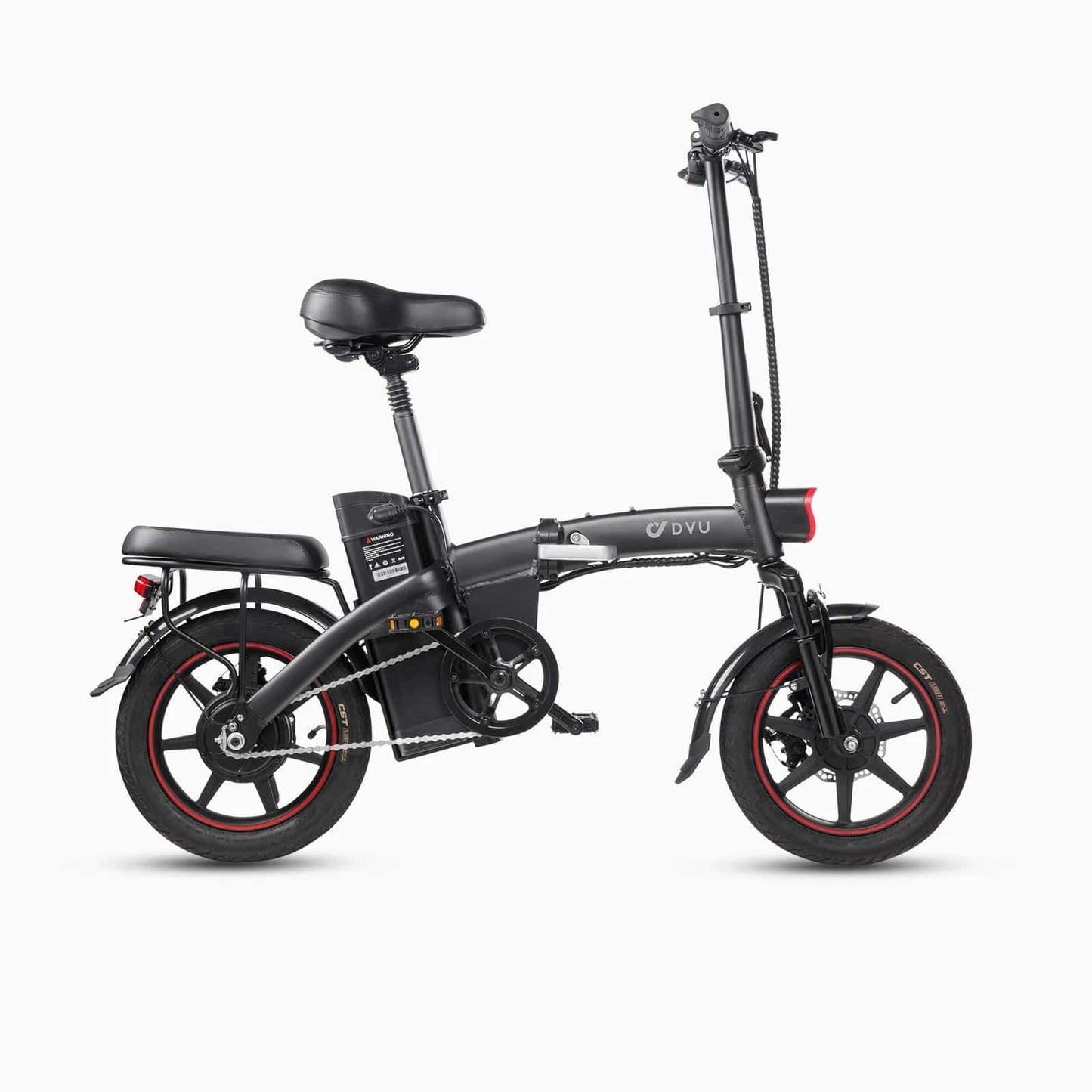 DYU A5 14 Inch Full Foldable Electric Bike - Tech Trove Essentials 