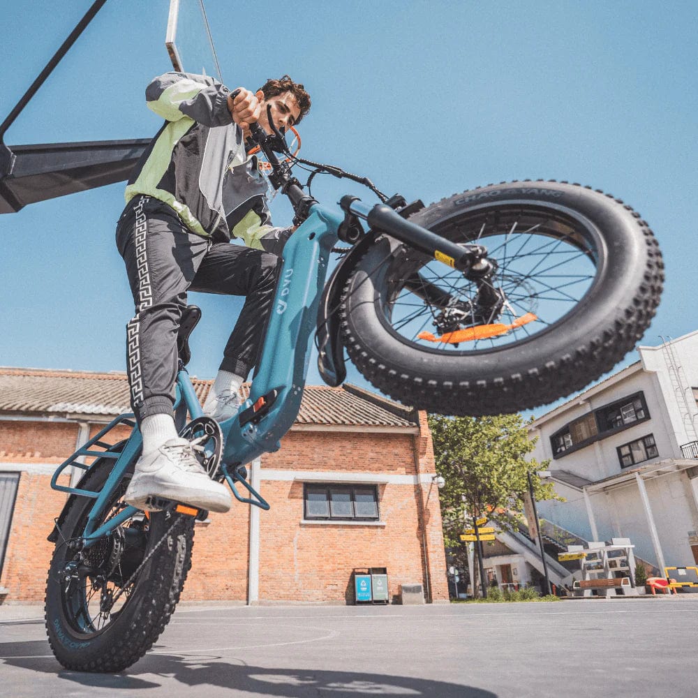 DYU FF500 Fat Tyre Electric Bike - Tech Trove Essentials 