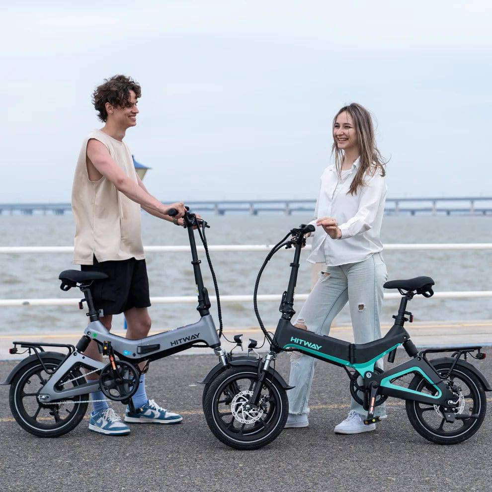 Hitway BK2 Folding Electric Bike - Tech Trove Essentials 