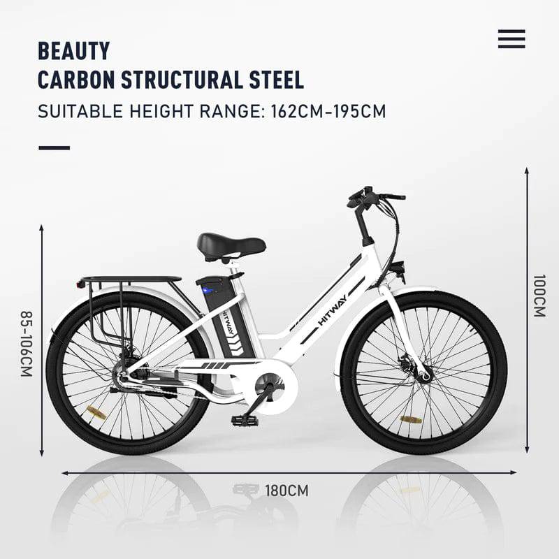 Hitway BK8S Electric Bike - Tech Trove Essentials 