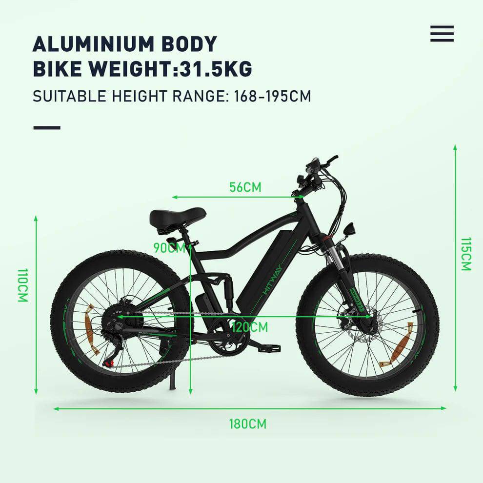 Hitway BK9 Electric Bike - Tech Trove Essentials 