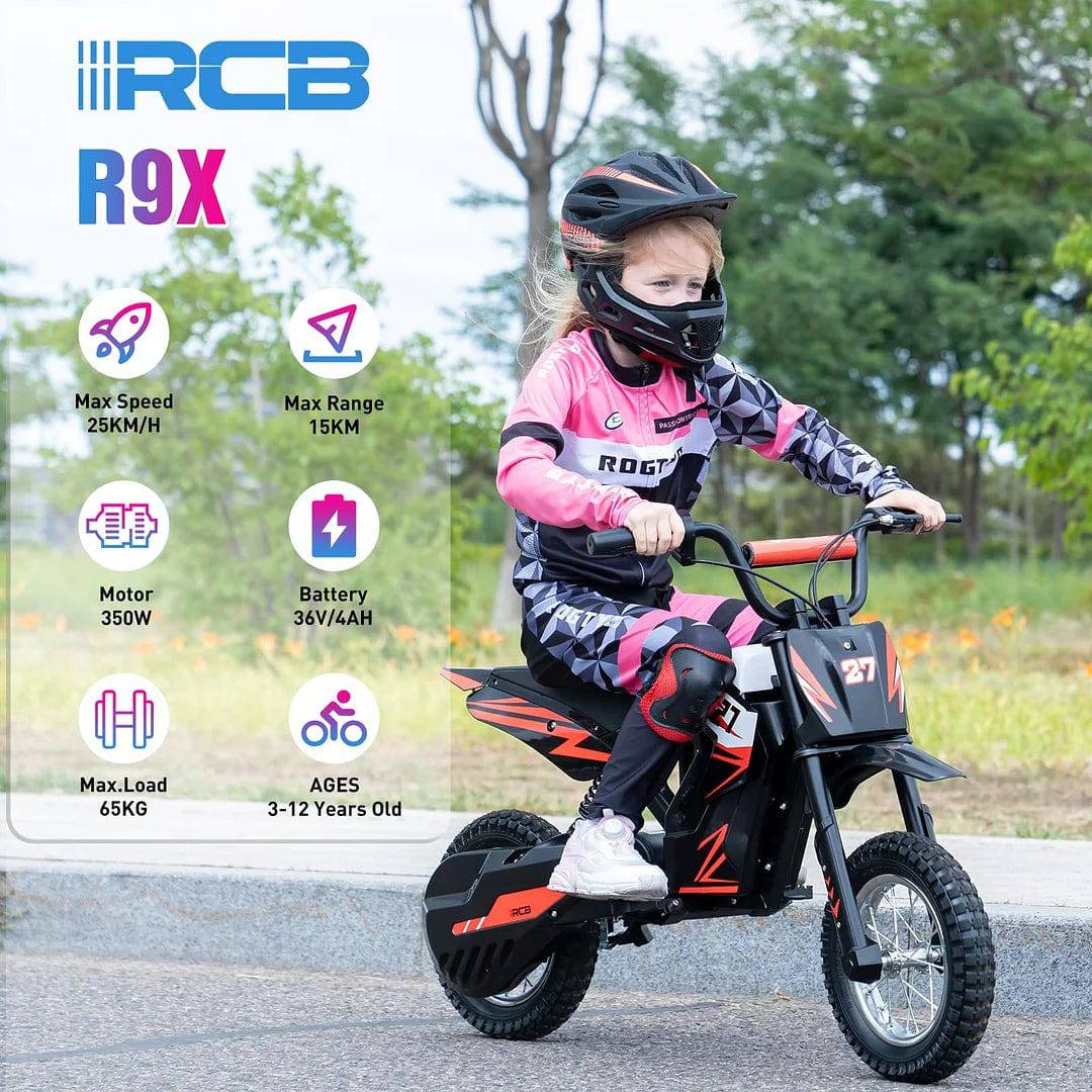 R9X Electric Motocross Dirt Bike 3-12 YEARS - Tech Trove Essentials 