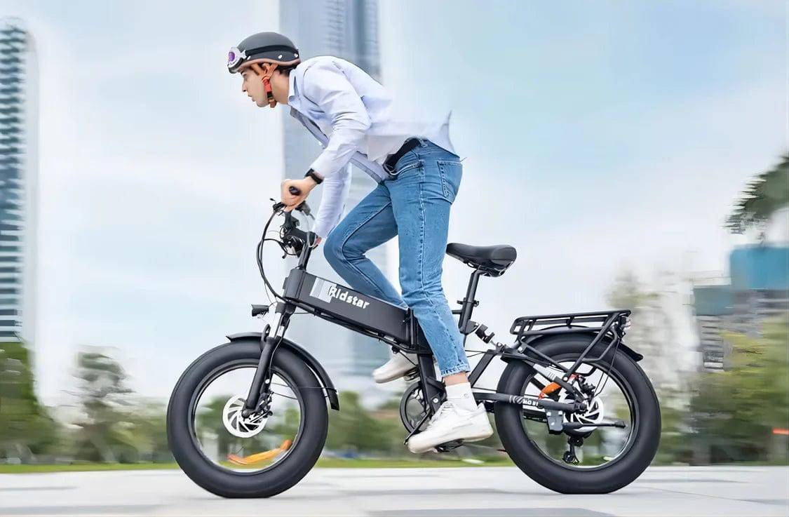 RIDSTAR H20 20" Foldble Electric Bike 1000W Motor - Tech Trove Essentials 