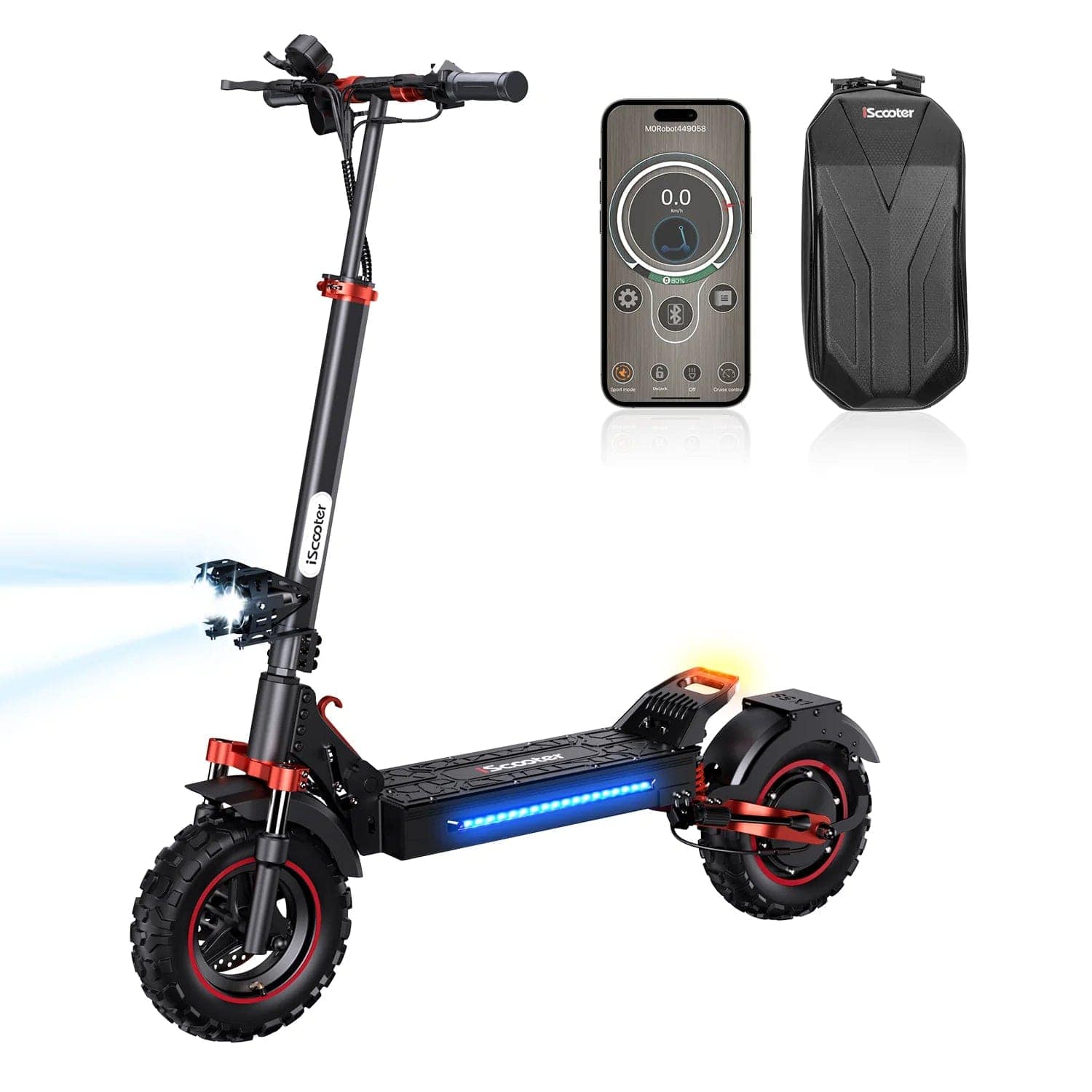 iScooter iX5s 11" 1000W Off-road Electric Scooter - Tech Trove Essentials 