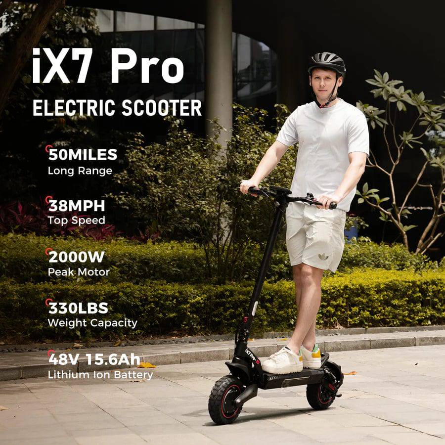 iScooter iX7 2000W Pro Off-road Electric Scooter - Tech Trove Essentials 