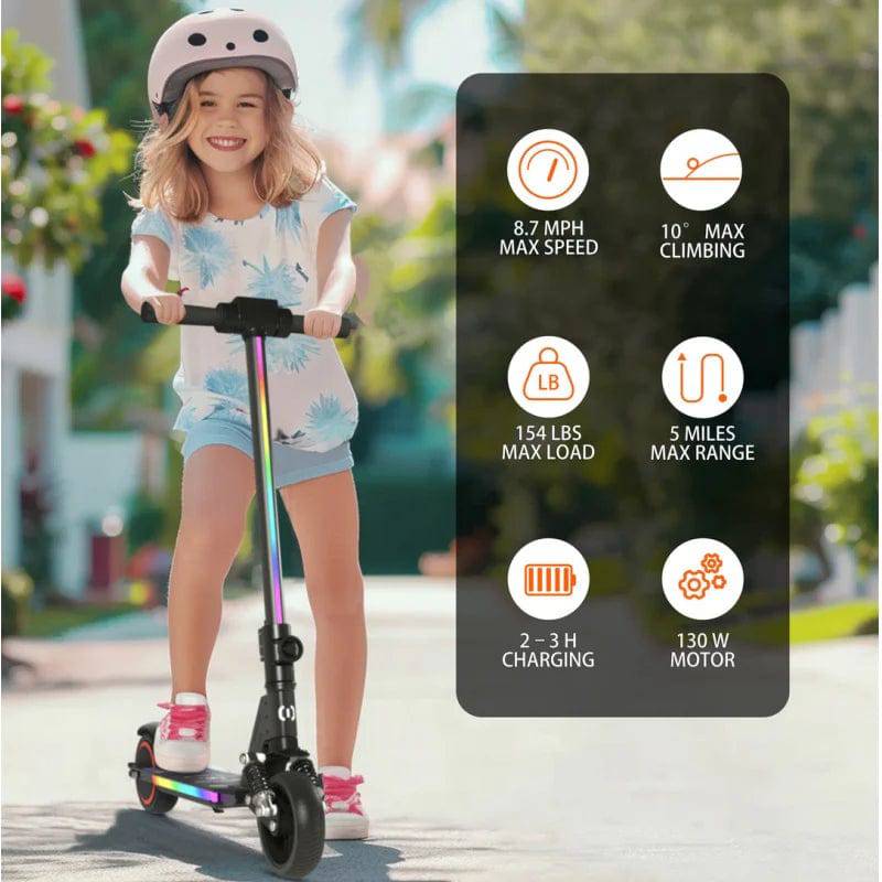 Simate S5 Kid's Foldable Electric Scooter - Tech Trove Essentials 