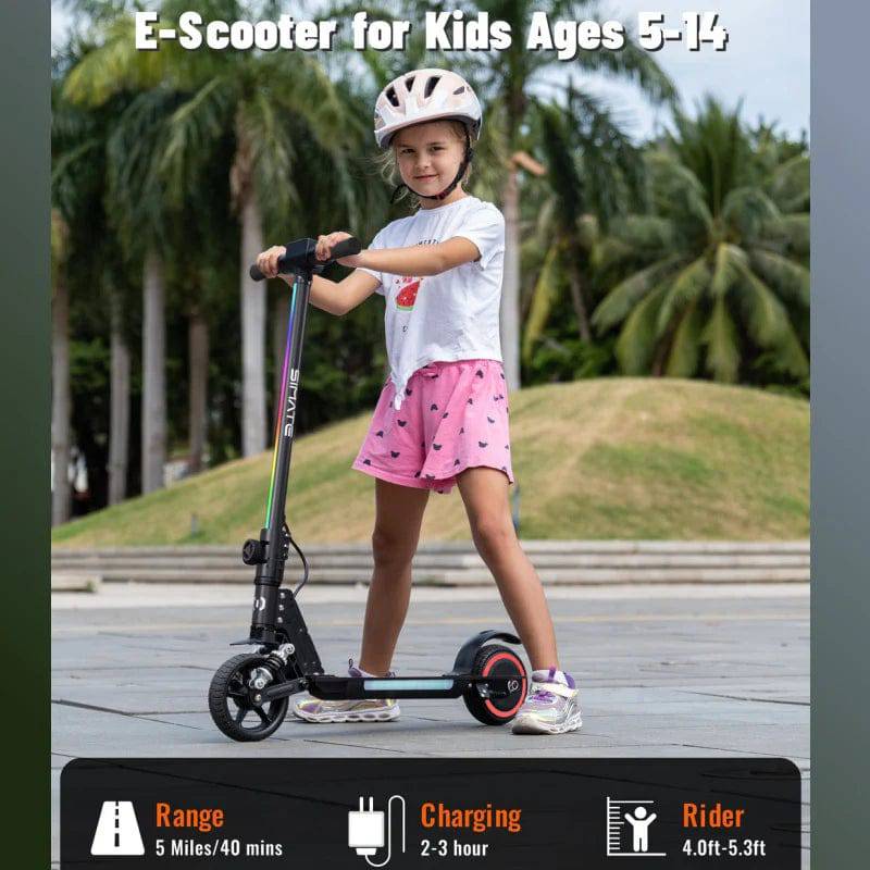 Simate S5 Kid's Foldable Electric Scooter - Tech Trove Essentials 