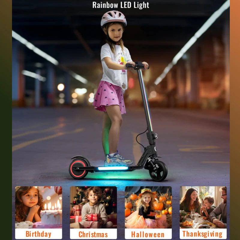 Simate S5 Kid's Foldable Electric Scooter - Tech Trove Essentials 